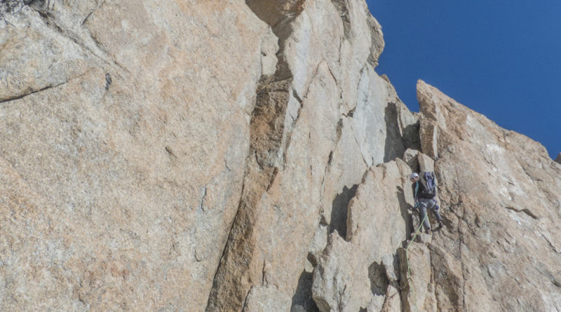 Aiguille Purtscheller, arête sud classique escalade