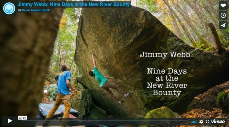 jimmy webb video escalade bloc