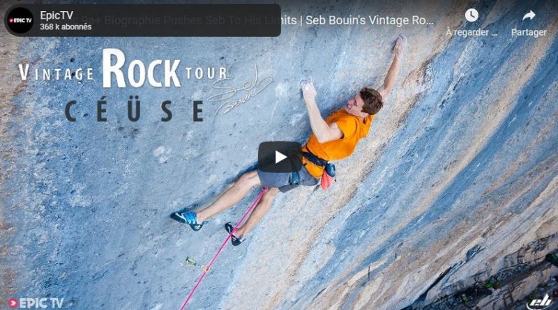 video escalade seb bouin ceuse