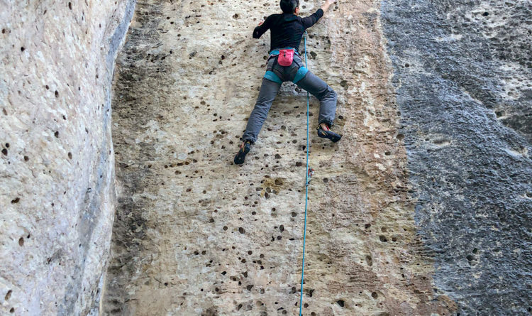 escalade climbing stage buoux