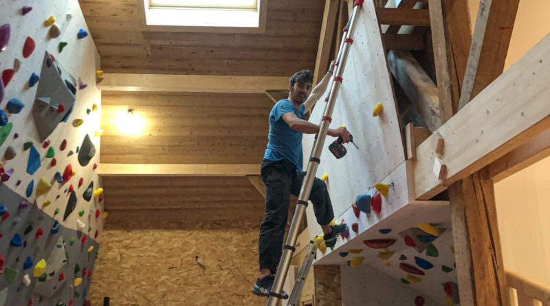 salle escalade chamonix arquee libre climbing gym grimpisme